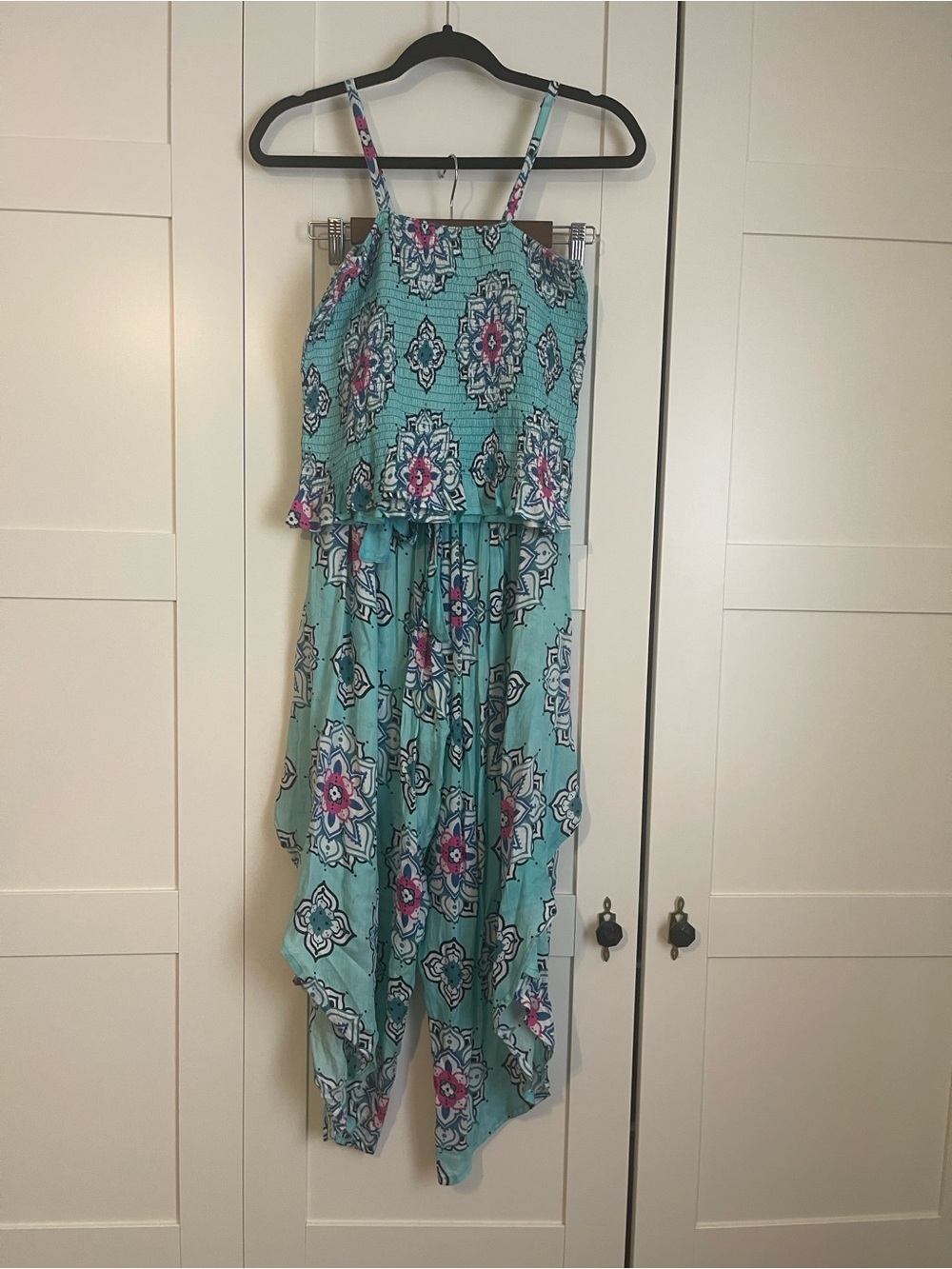 India Boutique Turquoise Floral Set